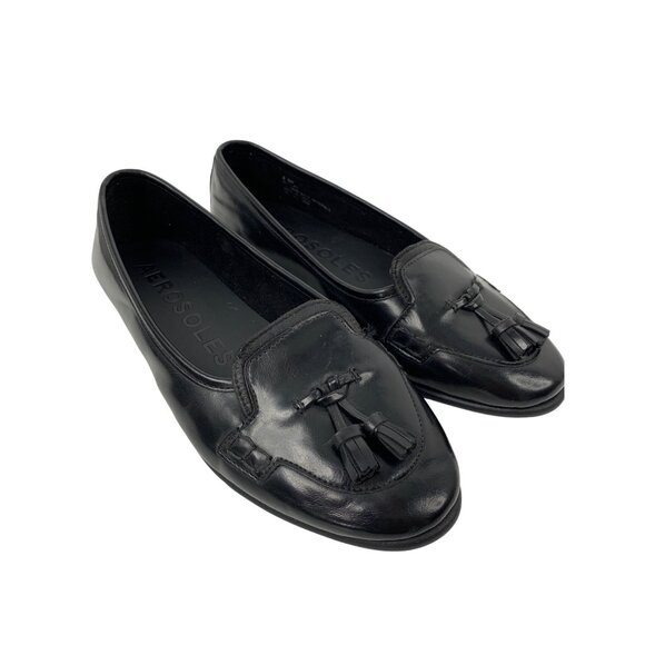 Aerosoles  Brooks Black Tassel Loafers Ballet Flats Size 8.5 New - Picture 2 of 12